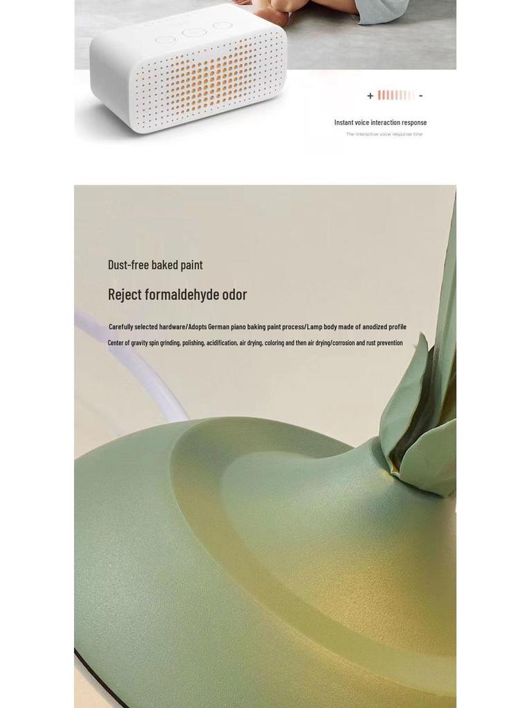 Ins Style Floral Bedroom Bedside Lamp for Teens - Eye-Caring Night Light & Study Desk Lamp