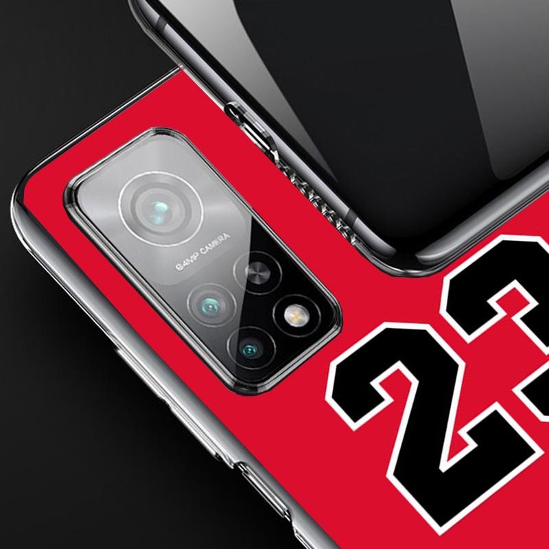 Basketball 23 24 8 Number Cover Phone Case For Xiaomi Redmi Note 15 14 13 12 11 10 Pro Plus 14S 12S 11S 11T 11E 10S Soft Fundas