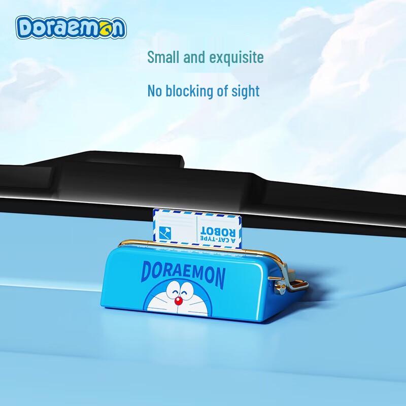 ROCK Doraemon Retro Car Parking Number Plate