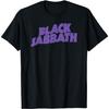 Футболка с фиолетовым логотипом Black Sabbath