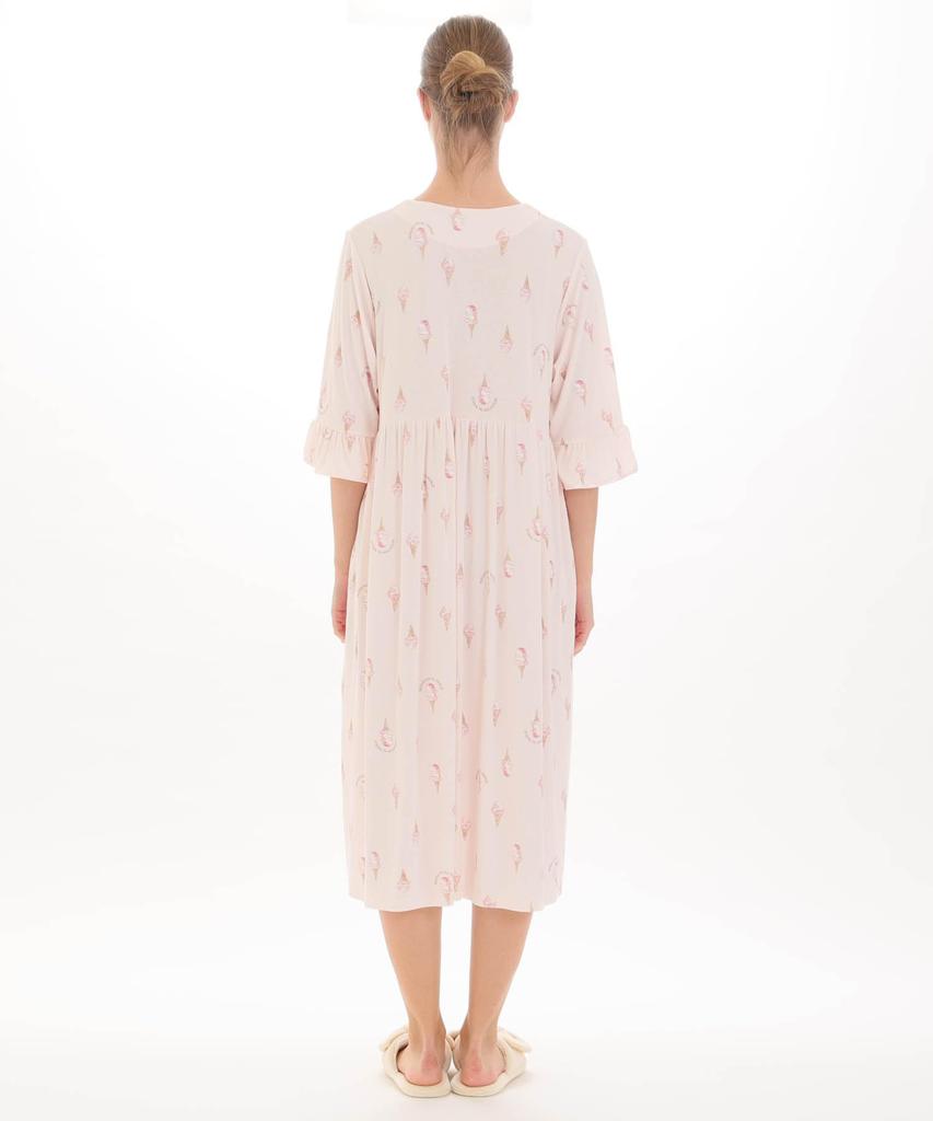 Narue Rib Knit Ice Cream Dress Cool-Touch 24-31012-PK-M-L