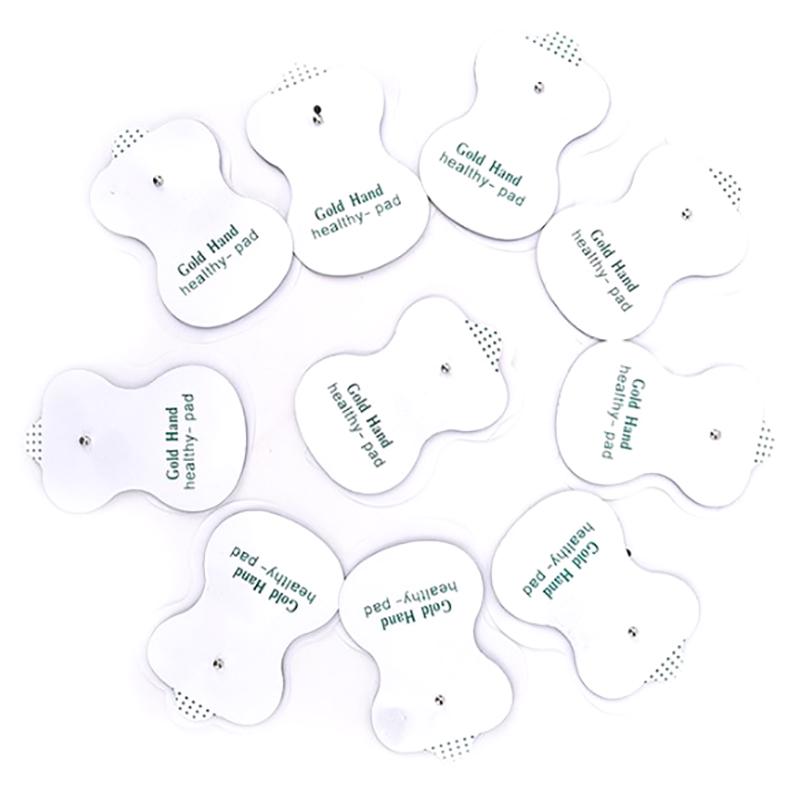 30 шт. сменные электродные подушечки для десятков единиц машины, массажер, клей, силикагель