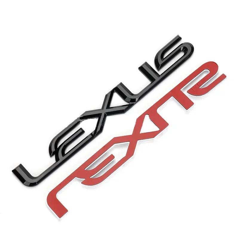 ZAG1 2026 Hot Interior Stickers ABS For Lexus LX470 LX570 Logo IS300 ES250 ES350 IS250 CT200H GS350 NX200T Car Rear Trunk Emblem Badg