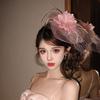 Sweet Veil Hat Headwear Flower Funeral Headdress Fashion Feathers Fascinator Hat Headwear
