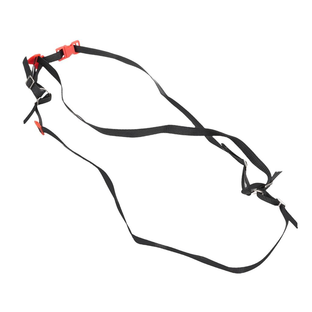 Spare Tire Strap Kit Fit for TRAXXAS UDR 1 10 RC Cars Nylon Spare Tire Fixed Y Strap with Hooks Red