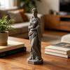 3D-печатная фигурка богини Yousheng, Греческая мифология, Держащая книгу, Скульптура для декора гостиной, домашнего рабочего стола, полки