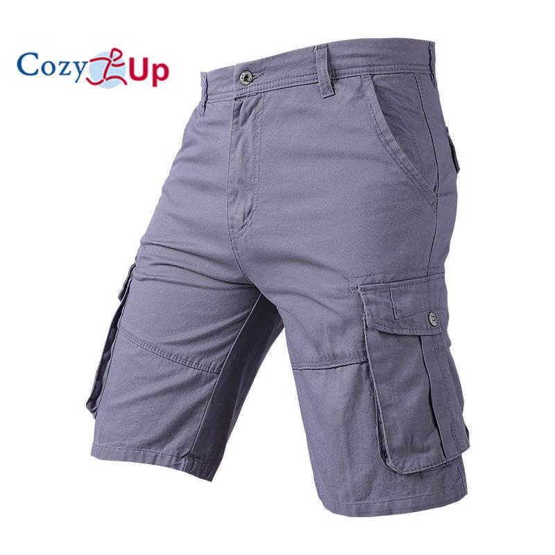 Мужские шорты карго классического кроя Cozy Up (Доступен в больших и высоких размерах)