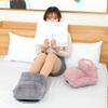 Winter Electric Foot Heating Pad USB Charging Soft Plush Washable Foot Warmer Heater Improve Sleeping Household Foot Warming Mat