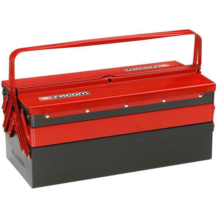 Boite à outils métallique - FACOM - BT.11GPB - 5 Cases