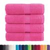 VidaXL Premium Face Cloths SOLUND 4 Pieces Pink 30 X 30 Cm 600 G/m² 137516