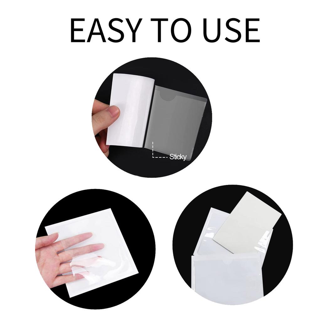 Держатель парковочного разрешения на лобовое стекло автомобиля, самоклеящиеся держатели для разрешения на парковку, квадратный держатель для лобового стекла, прозрачный для автомобиля