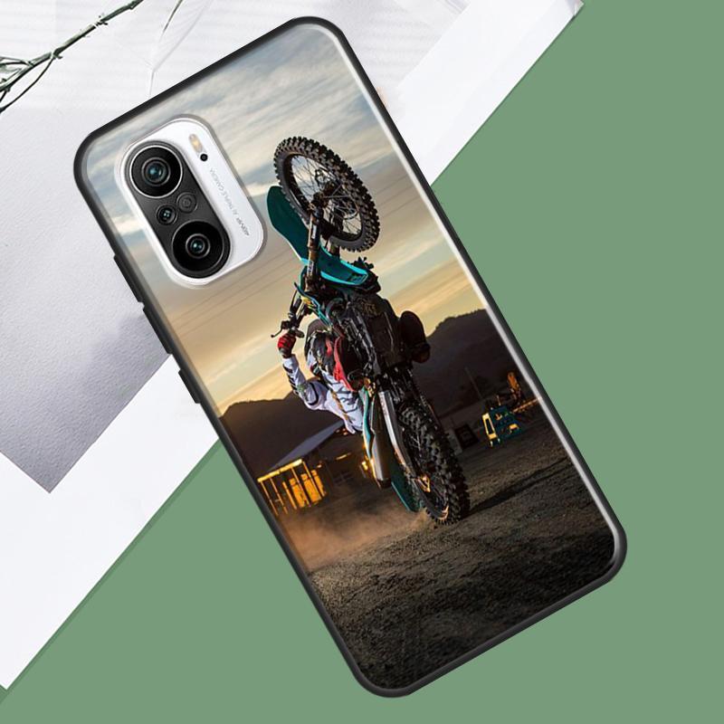 Спортивный чехол для мотоцикла Мотокросс Для Xiaomi 15 Ultra 13 14 13T 14T 15T Pro 17 Pro Max POCO X7 Pro F5 F6 X5 X6 F7