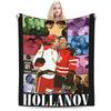 Hollanov Нагретая Rivalry Илья и Шейн Плед Флис Весна Осень Дышащий Теплый Пледы для Кровати Дивана Покрывала