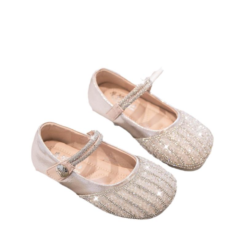 Girls' Princess Shoes Spring New Girls' Leather Shoe Soft Soled Children's Shoe Fashion Girls' Single Shoes Anti Slip Girl Shoes