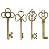 1pc Bronze Keys Metal Alloy Large Antique Vintage Old Brass Skeleton Lot Cabinet Lock Metal Alloy Home Improvement Accessories