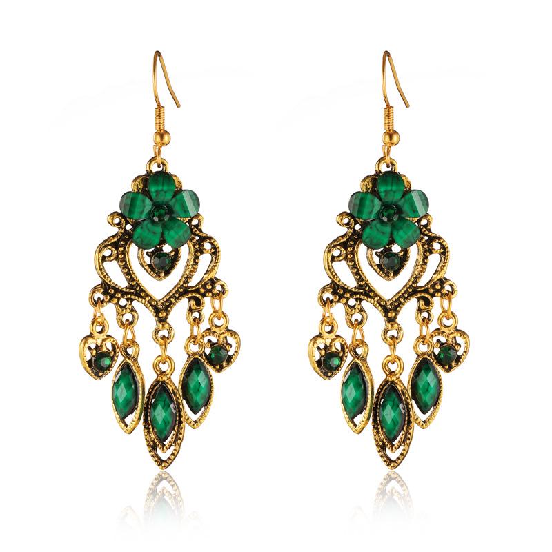 Ваши разноцветные ретро-серьги с цветами Dixi - Серьги-ромашки в этническом стиле