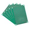 5PCS PCB Board 5*7CM Single Side Prototype Board Green DIY Universal Circuit Boards Electronic Kit