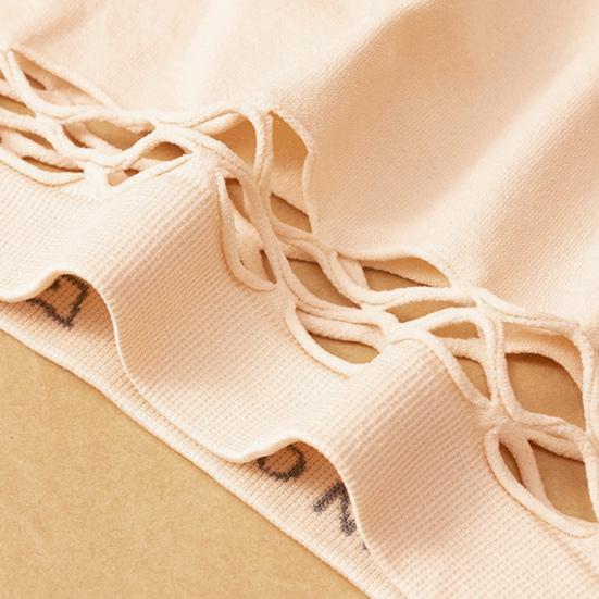 Female Underwear Fabulous Hollow Out Smooth Ladies Underpants Seamless Solid Color G-strings Underpants Women Supply