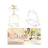 Metal Coffee Cup Stand Organizer Mug Holder Rack Space Saving Cup Cleanup Shelf Kitchen Countertop Display