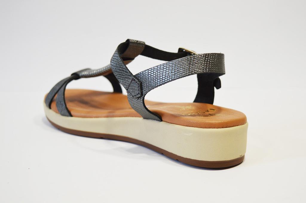 Presso Sandals 3760 36 Silver Leather