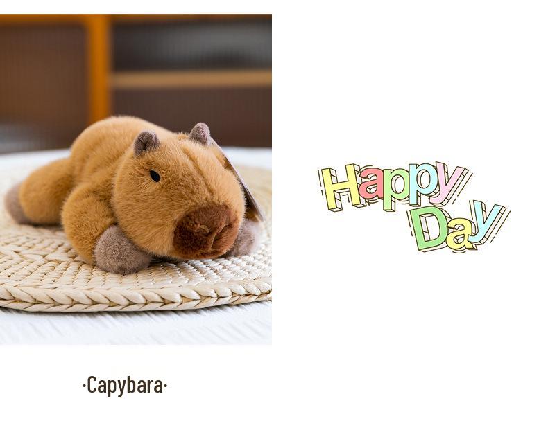 Adorable Three-Pose Animal Figurines: Plush Panda, Raccoon Doll, Desktop Companion