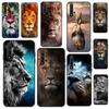 Чехол с головой льва для Huawei P30 P20 P40 P60 Pro P Smart Nova 9 5T Honor Magic 5 Lite X8 X9a 50 70