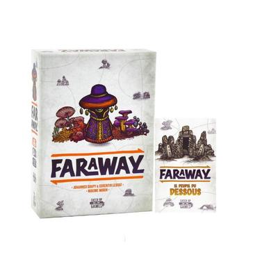 Далекие земли Настольная игра 2-6 игроков Вечеринка Смешные Настольные игры Друзья Развлечения Стратегия Карты