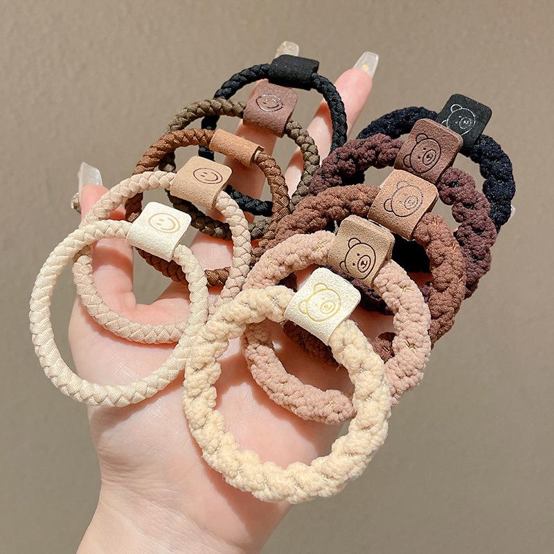 High Elasticity Hair Tie: Versatile Rubber Band Scrunchie for Women & Girls 2025