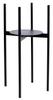Kwietnik Stojący Loftowy Torre 70 Cm Czarny