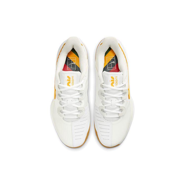 Nike Court Air Zoom GP Turbo Summit Белые университетские золотые мужские кроссовки Wheat CK7513-155