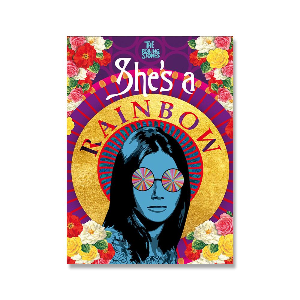 Винтажные плакаты и принты Rolling Stones, звезда рок-музыки, холст, картина, настенные художественные картины для гостиной, домашний декор, без рамки