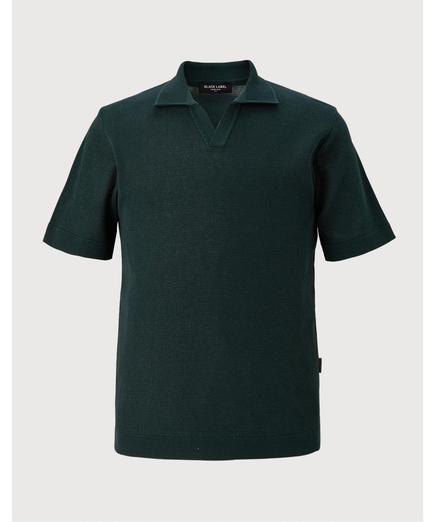 INDIAN Open Neck Polo Collar Short Sleeve T-Shirt_Miubsym2371