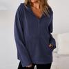 Womens Hoodies Casual Long Sleeve Drawstring Sweatshirt Pullover Tops Loose Oversized Clothes