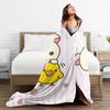 R-RilakkumaS Super Soft Blankets  Girls Boys Plush Throw Blanket Novelty Living Room Flannel Bedspread Sofa Bed Cover