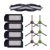 Запасные части Neutop Ecovacs Deebot X1 Plus X1 X1 T10 Plus Аксессуары для робота-пылесоса 1 ролик 4 комплекта фильтров 6 боковых щеток Turbo, Omni,
