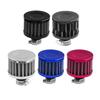 New Universal 12mm Car Air Filter for Motorcycle Cold Air Intake High Crankcase Vent Cover Mini Breather Filters
