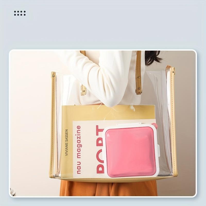 Пластиковый ланч-бокс для сэндвичей большой емкости с крышкой, идеально подходящий для пикников на открытом воздухе, контейнер для еды Bento Box