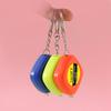1Meter Length Automatic Telescopic Ruler Portable Mini Metal Tape Measure With Keychain Square Multicolor Children Height Ruler