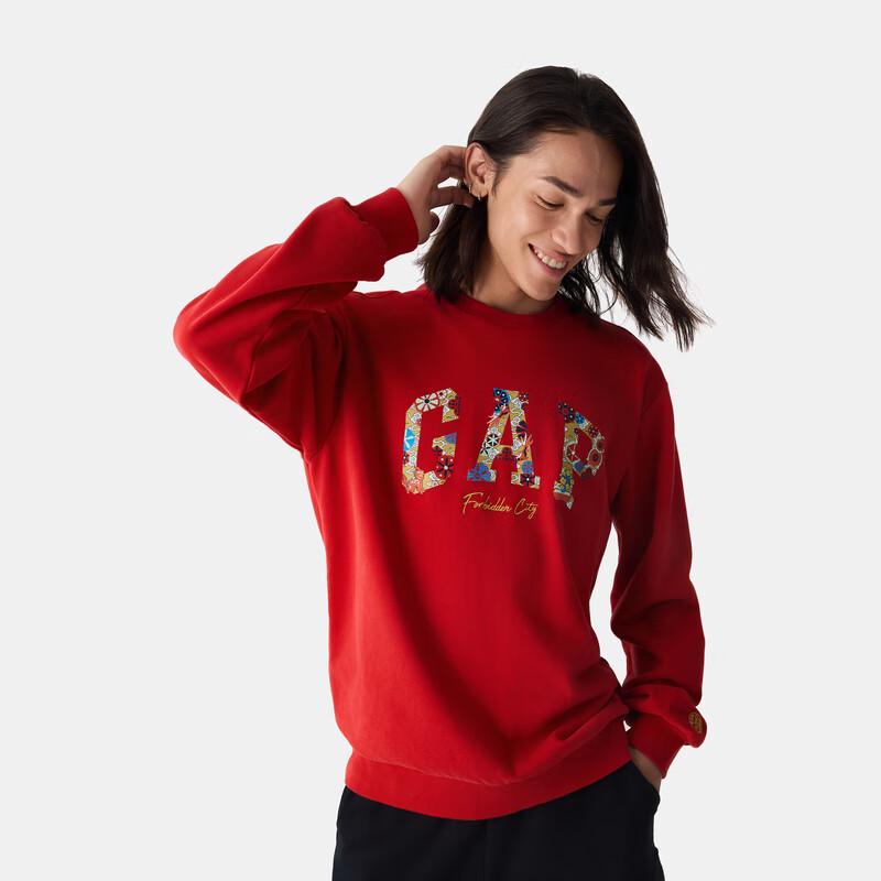 Gap Forbidden City Collaboration Unisex Logo Sweatshirt