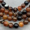 Natural Gemstone Stone  Striped Agate Beads DIY Bracelet Jewelry Accessories