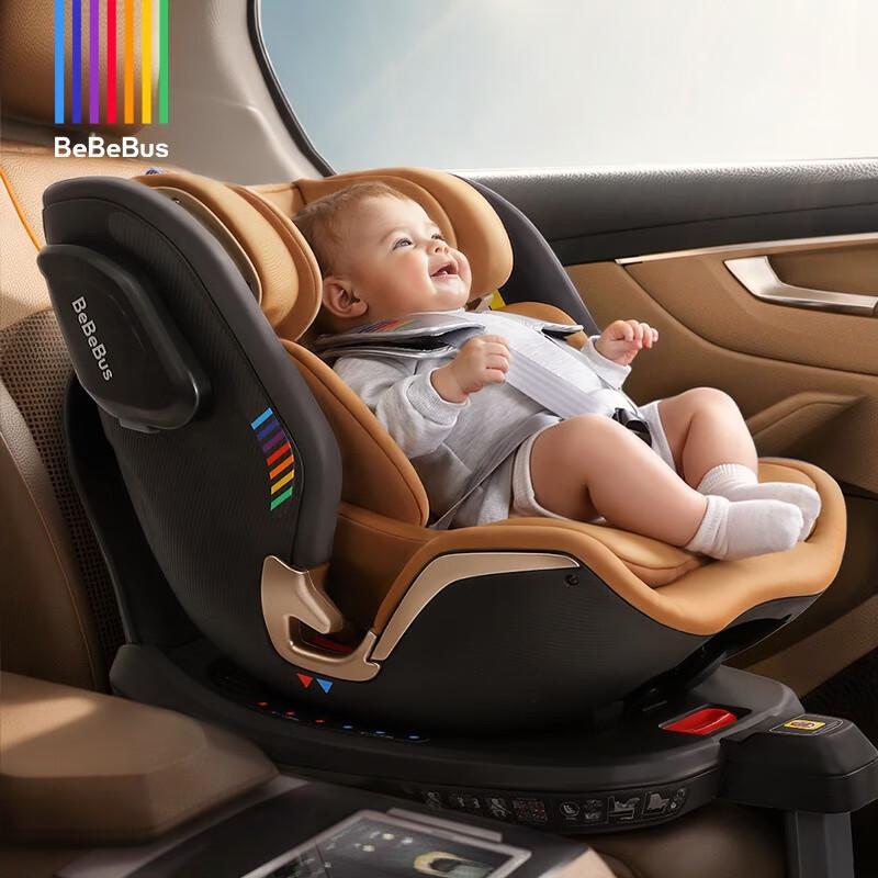 Bebebus 360-Degree Rotating Child Safety Car Seat (0-7 Years)