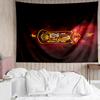 Spain's Royal Emblem Printed Printed Tapestry, for Bedroom,Livingroom, dormitory, Large Wall Decor, Fabric Decor Fan Birthday Gifts