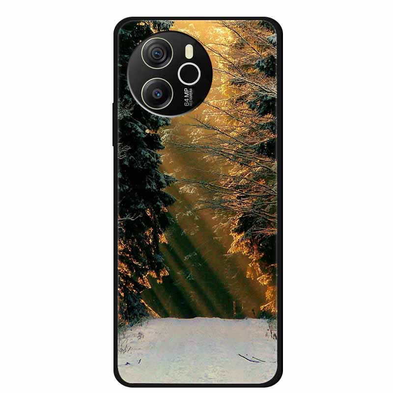 Чехол для телефона Oscal Tiger 12 Расписной Мягкий ТПУ Силиконовый Чехлы Blackview Oscal Tiger12 4G Модный Бампер Capa Оригинальная Задняя Крышка