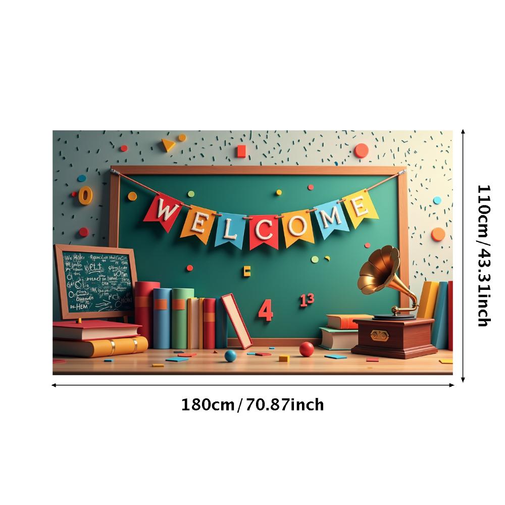 Настраиваемый   Приветственный баннер   Знак для мероприятия   Школьный декор   для  Прием День учителя Кампус