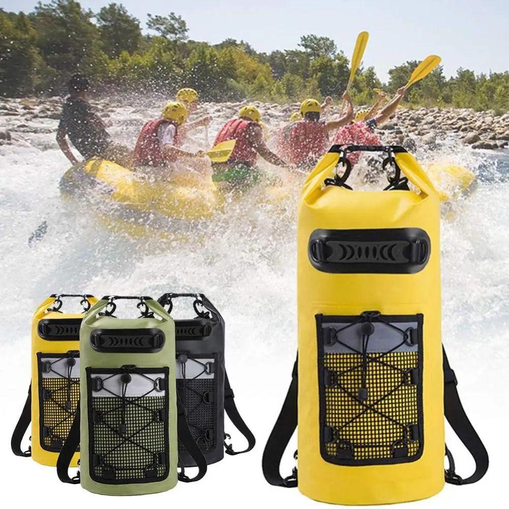 PVC Pack Waterproof PDry Bag 10L 20L 30L Swimming Backpack Surfing Boating Bag Drifting Rafting