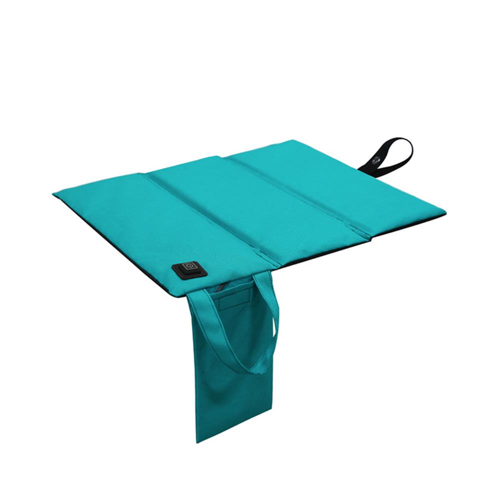 Уличная USB перезаряжаемая подушка сиденья с подогревом, портативный складной коврик для сиденья стула, 3 уровня нагрева