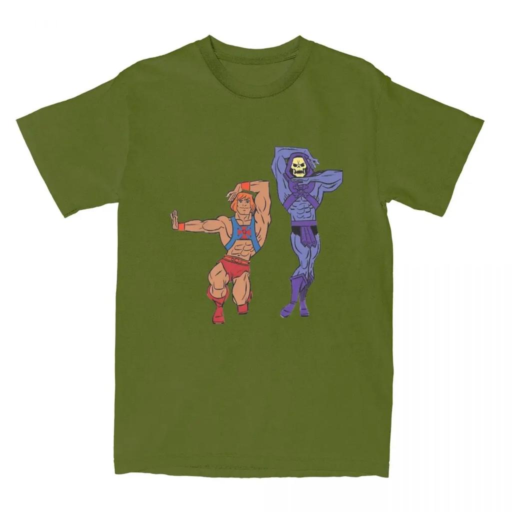 Мастера Вселенной He-man Skeleton Apparel Shirt для мужчин и женщин Heman He Man Awesome Printed Clot