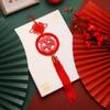 Reusable Chinese Knot Pendant Red New Year Ornament Blessing Spring Festival Hanging Pendant  Gifts