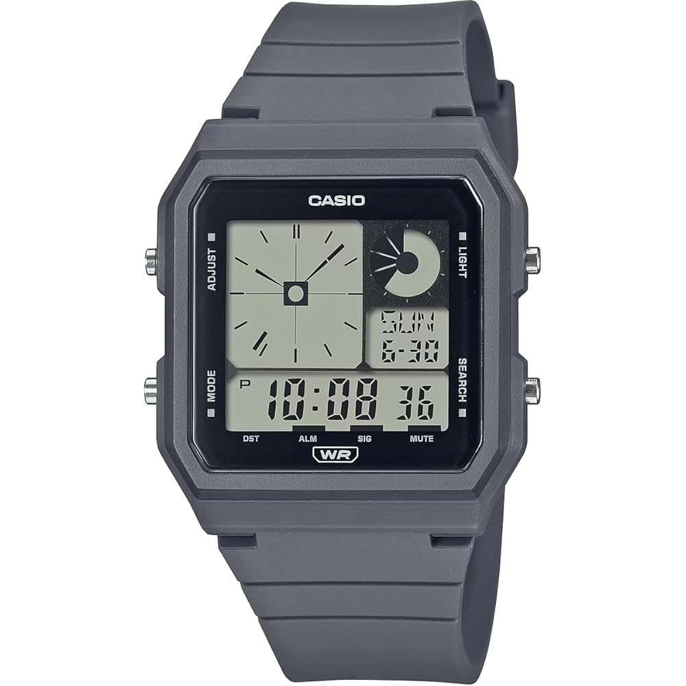 Casio LF-20W-8A2 Универсальные цифро-аналоговые часы Серый Стандартная модель