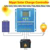 MPPT Solar Charge Controller 12V 24V 36V48V Solar Panel Battery Intelligent Regulator for Lead-acid/Lithium 60A/70A/80A/90A/100A